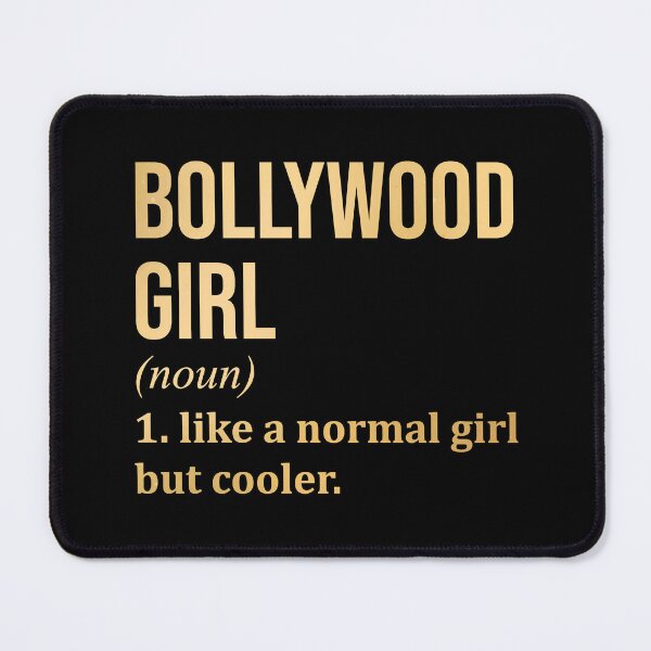 Item preview, Bollywood Girl Definition Bollywood in Gold designed and sold by XCIV.