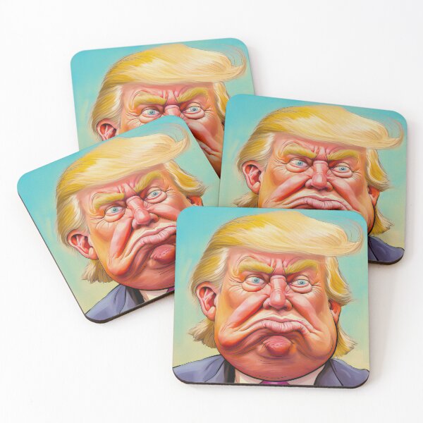Item preview,  caricature art of Donald Trump 3 designed and sold by Nora Gad.