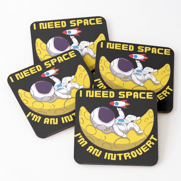 Item preview, Introverted Astronaut Needs Space designed and sold by bububabuinc.