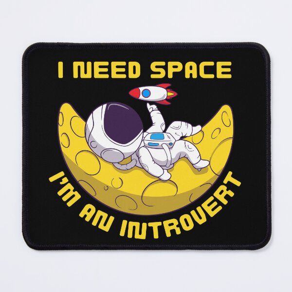 Item preview, Introverted Astronaut Needs Space designed and sold by bububabuinc.