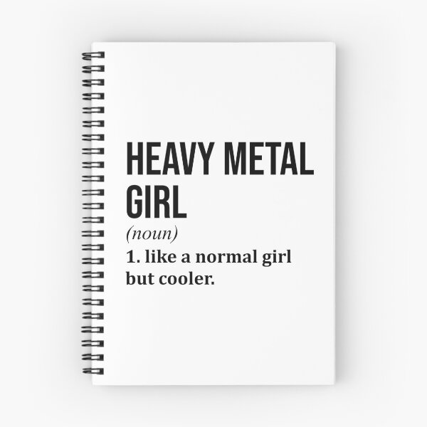 Item preview, Heavy Metal Girl Definition Heavy Metal designed and sold by XCIV.