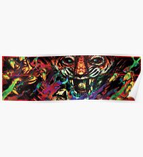 Hotline Miami 2 Artwork Poster