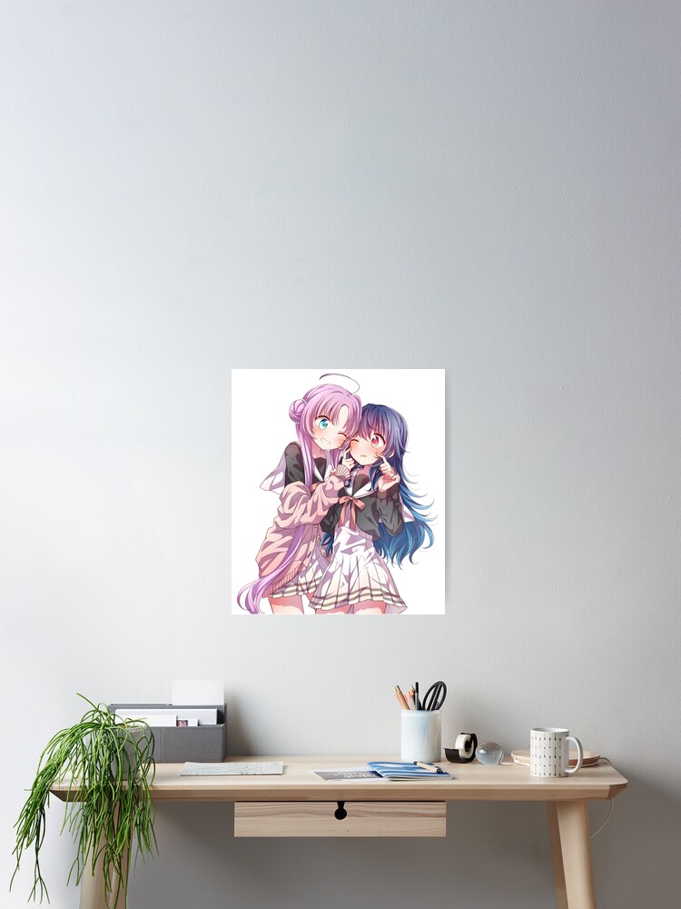 Rei x Claire, Watashi no Oshi wa Akuyaku Reijou, Yuri Anime, I'm In Love  with The Villainess Wataoshi Sticker for Sale by Everyday Inspiration