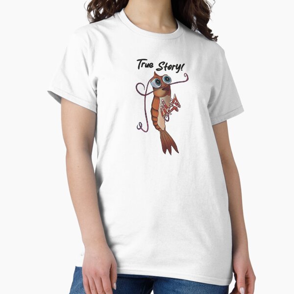 Item preview, Shrimp Sob Story (Shark Tale) designed and sold by daniasdesigns.