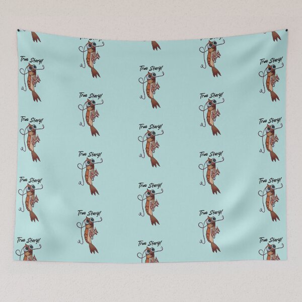 Item preview, Shrimp Sob Story (Shark Tale) designed and sold by daniasdesigns.