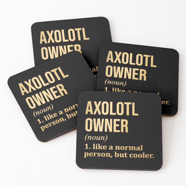 Item preview, Axolotl Owner Definition Axolotl in Gold designed and sold by XCIV.