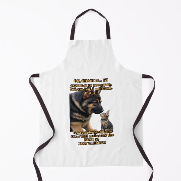 Item preview, The dog and the cat are talking to each other designed and sold by AleksKos.