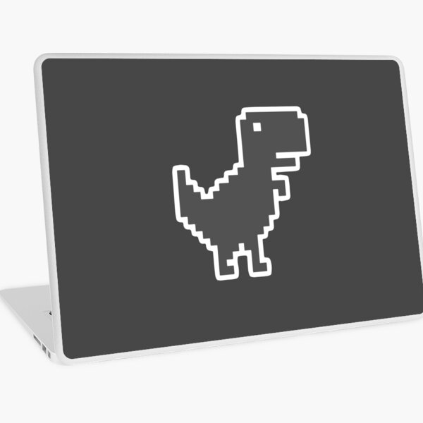 Chrome Dino, The Dinosaur Game, T-Rex Game, No Internet Laptop Skin by  Zen20