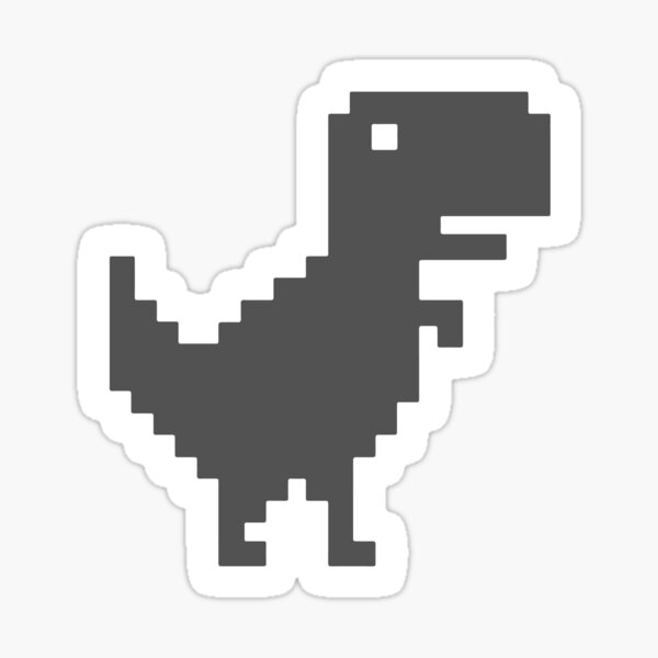Aperçu de l'œuvre Google Dino (version légère) créée et vendue par Elviqus Shop.