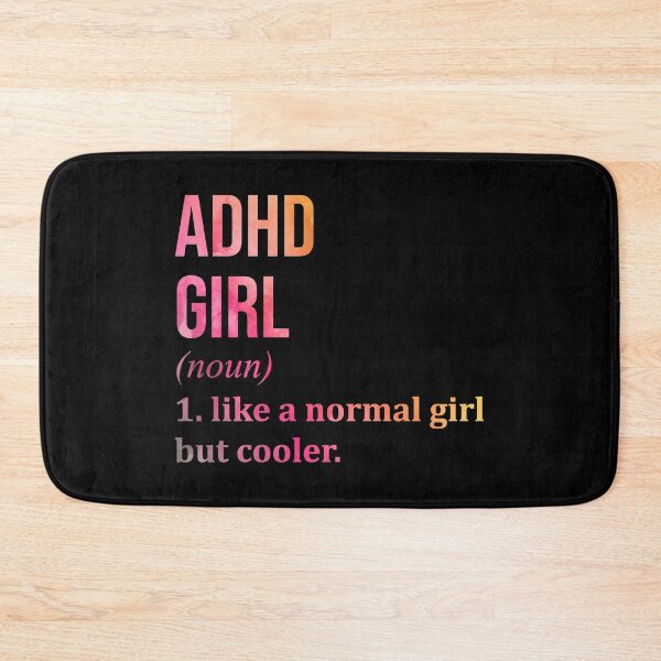 Item preview, ADHD Girl Definition ADHD in Watercolor designed and sold by XCIV.