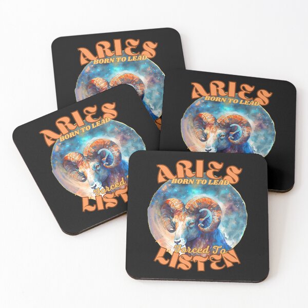 Item preview, Aries: Born To Lead, Forced To Listen. aries april designed and sold by ZodiacWonders.