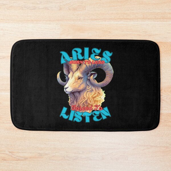 Item preview, Aries: Born To Lead, Forced To Listen. aries season designed and sold by ZodiacWonders.
