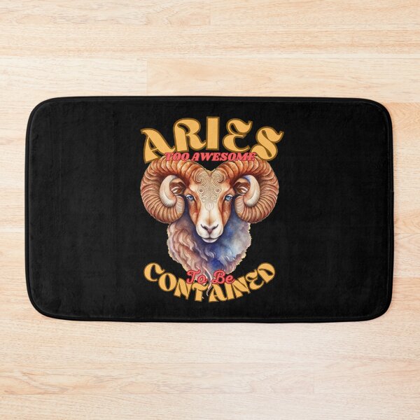 Item preview, Aries: Too Awesome To Be Contained. aries astrology designed and sold by ZodiacWonders.