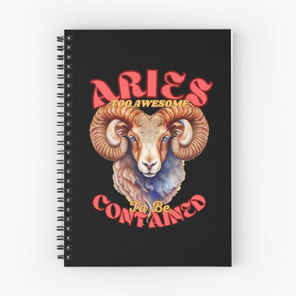 Item preview, Aries: Too Awesome To Be Contained. aries girl designed and sold by ZodiacWonders.