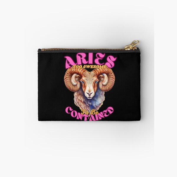Item preview, Aries: Too Awesome To Be Contained. aries lover designed and sold by ZodiacWonders.