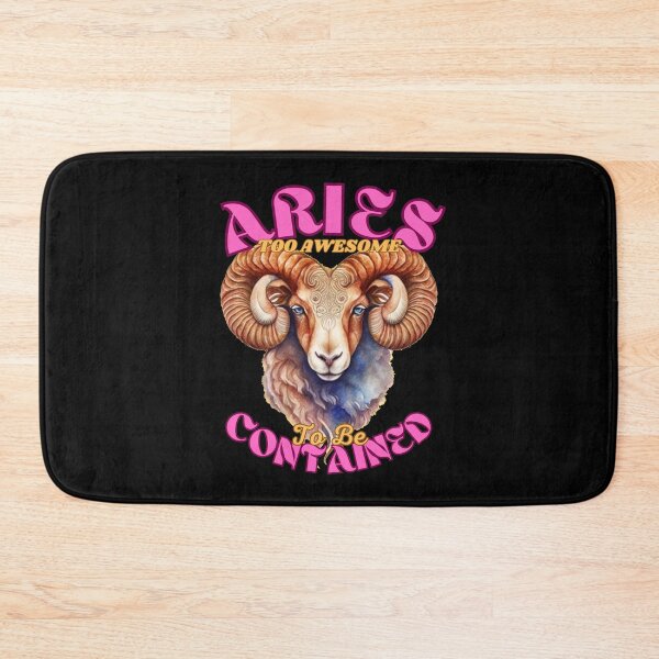 Item preview, Aries: Too Awesome To Be Contained. aries lover designed and sold by ZodiacWonders.