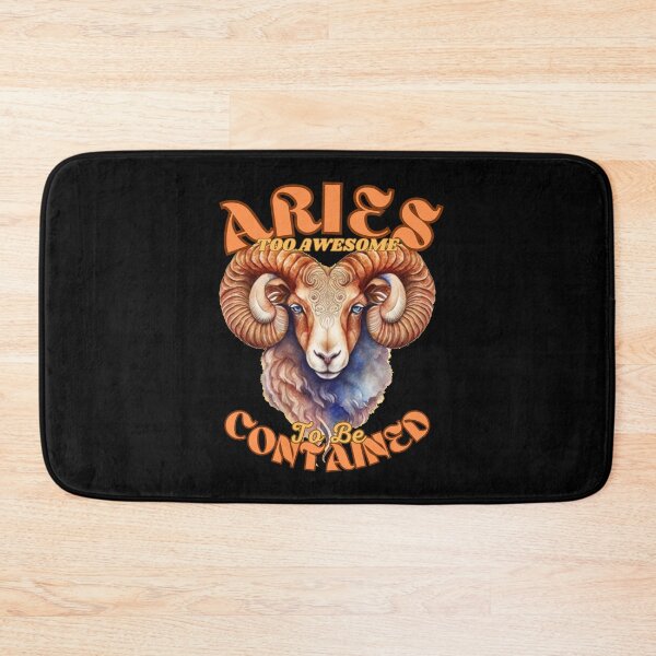 Item preview, Aries: Too Awesome To Be Contained. aries april designed and sold by ZodiacWonders.