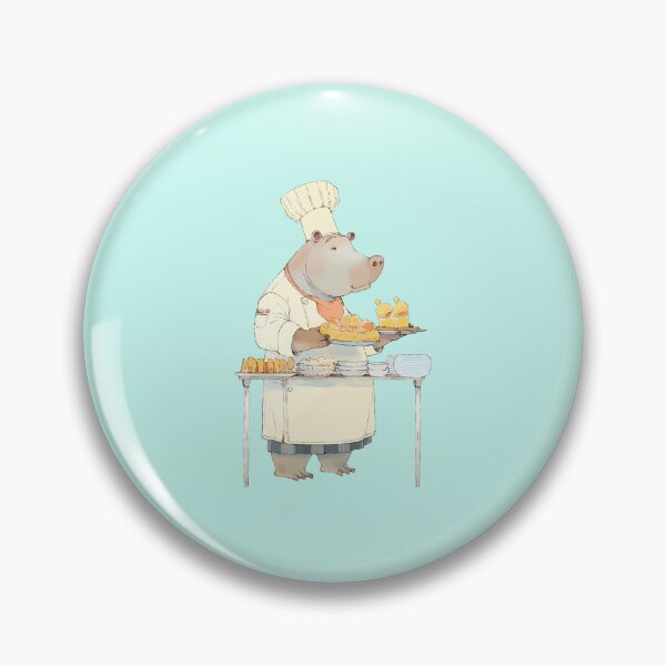Item preview,  Hippo chef 00002 designed and sold by LINLINTAIYNG88.