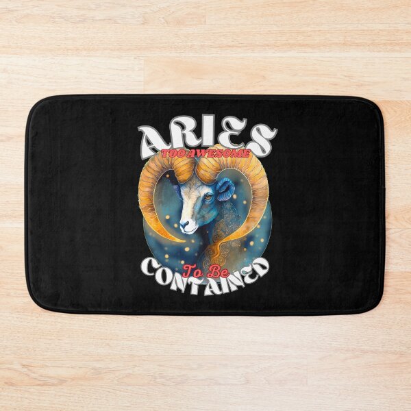 Item preview, Aries: Too Awesome To Be Contained. aries march designed and sold by ZodiacWonders.