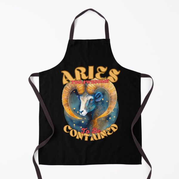 Item preview, Aries: Too Awesome To Be Contained. cute aries designed and sold by ZodiacWonders.