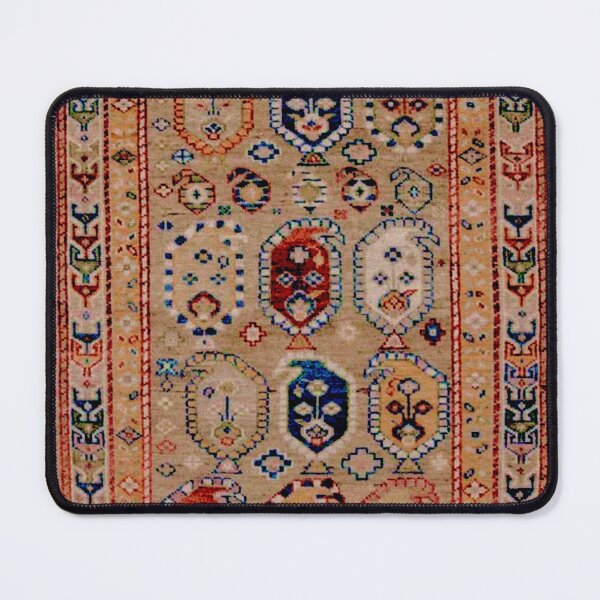 Item preview, Samarkand Persian Rug with Floral Botehs or Paisley designed and sold by Vicky Brago-Mitchell®.