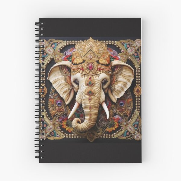 Item preview, Graceful, Elephant ,Beautiful and precious, embroidered fabric style designed and sold by Icon-Network.