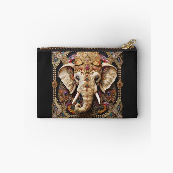 Item preview, Graceful, Elephant ,Beautiful and precious, embroidered fabric style designed and sold by Icon-Network.