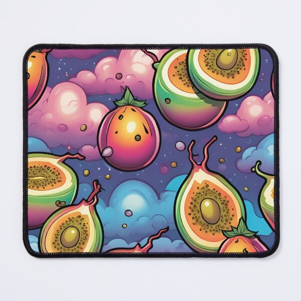 Item preview, Rainbow Clouds and Passion Fruits designed and sold by SeamCraft.