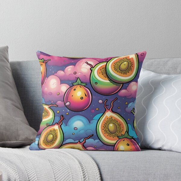 Item preview, Rainbow Clouds and Passion Fruits designed and sold by SeamCraft.