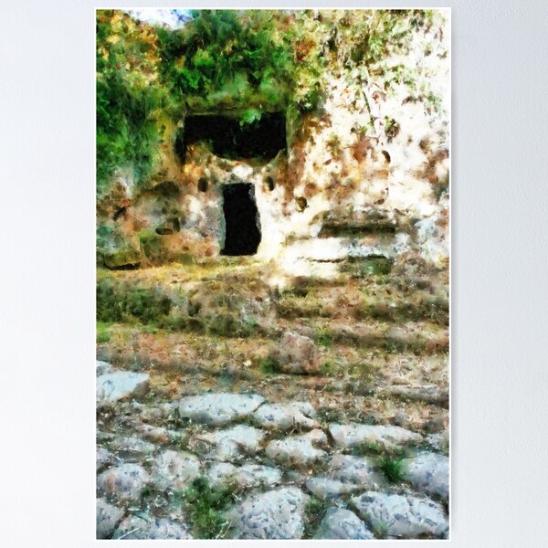 Item preview, Roman Road Amerina with rock tombs designed and sold by Giuseppe Cocco.