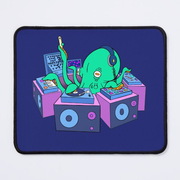 Item preview, DJ Octopus designed and sold by josighuh.