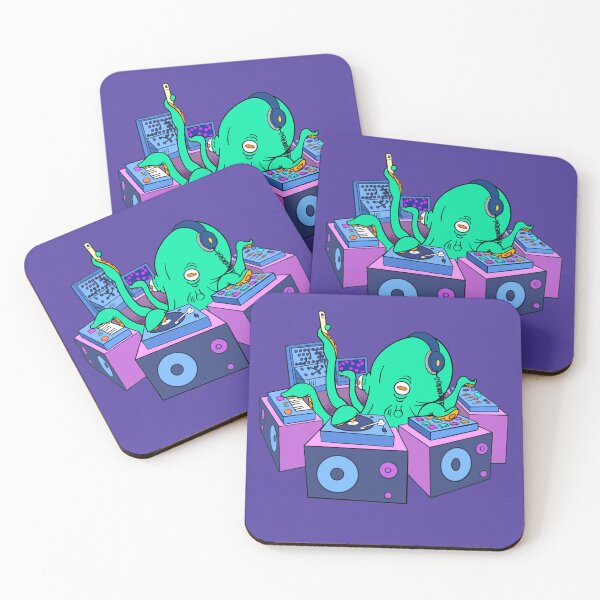 Item preview, DJ Octopus designed and sold by josighuh.