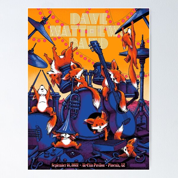 Item preview, Dave Matthews Band - Phoenix, AZ 2022 designed and sold by LuluZiemann.