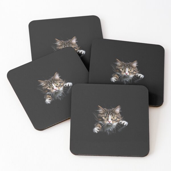 Item preview, Jumping Cat T-Shirt designed and sold by NataschaSchalle.