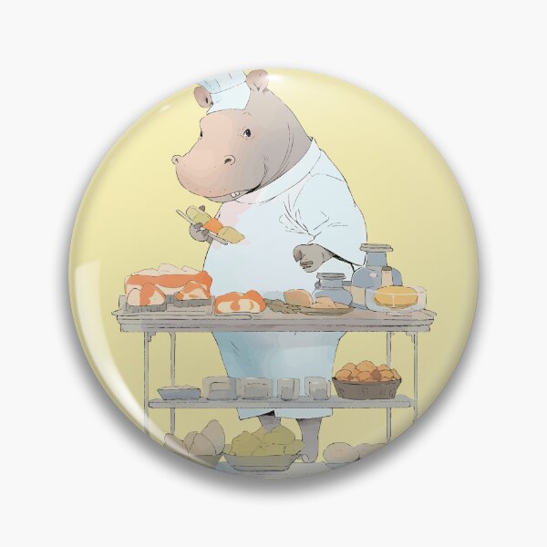 Item preview, Hippo chef 00005 designed and sold by LINLINTAIYNG88.