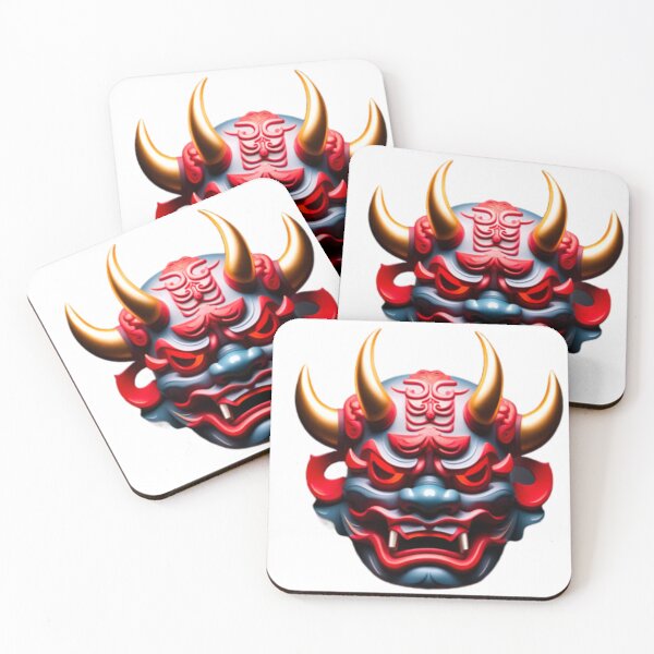 Item preview, Oni mask japan designed and sold by KorArtStudio.