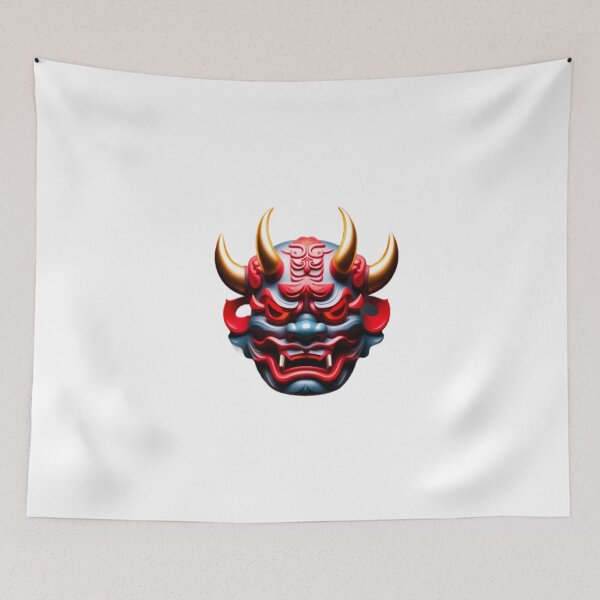 Item preview, Oni mask japan designed and sold by KorArtStudio.