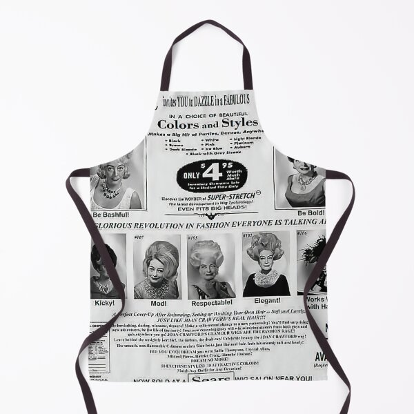 Item preview, Joan Crawford Glamour Wigs -campy  old hollywood designed and sold by CMooreWorx.