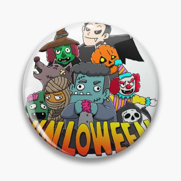 Item preview, Halloween Monster chaos designed and sold by aonzfixie.