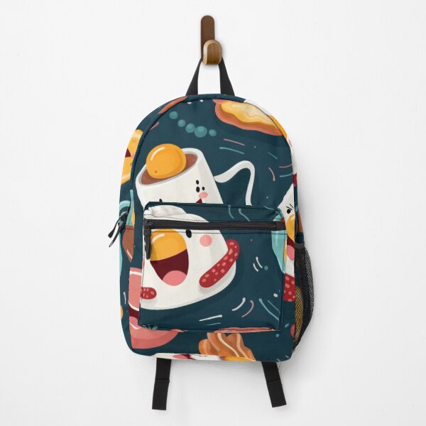 Item preview, patterns with cute food items designed and sold by SasiPen.
