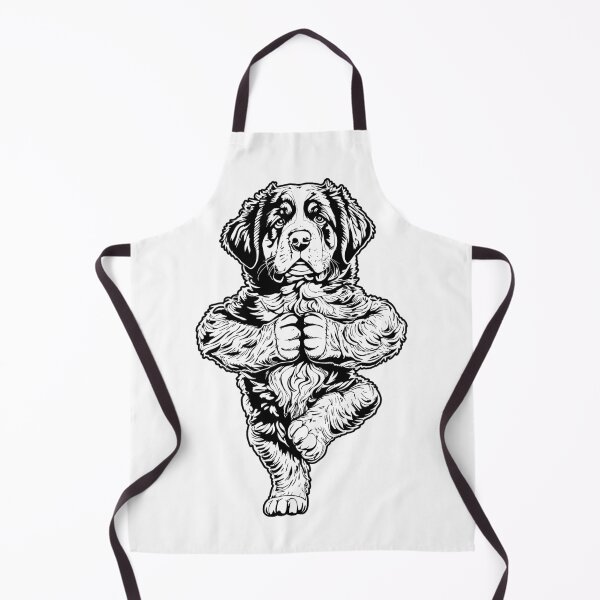 Item preview, Bernese Mountain Dog Yoga Puppy Funny Tree Pose Vrikshasana designed and sold by GrandeDuc.