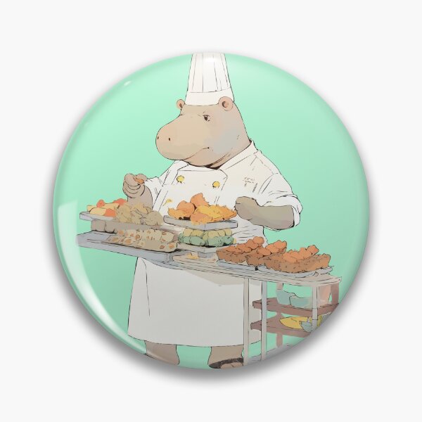 Item preview, Hippo chef 00008 designed and sold by LINLINTAIYNG88.