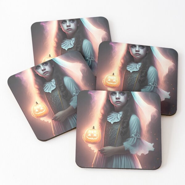 Item preview, Halloween girl with nice  pumpkin designed and sold by Mido-artister.