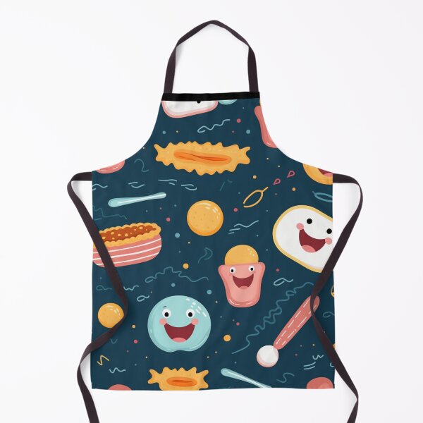 Item preview, patterns with cute food items designed and sold by SasiPen.