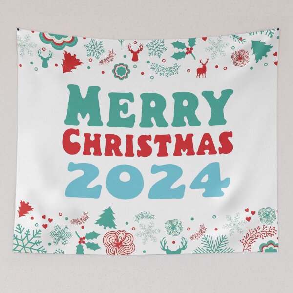 Item preview, Merry Christmas 2024 designed and sold by Rookies Crafts.