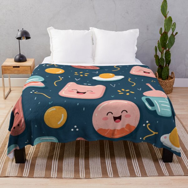 Item preview, patterns with cute food items designed and sold by SasiPen.