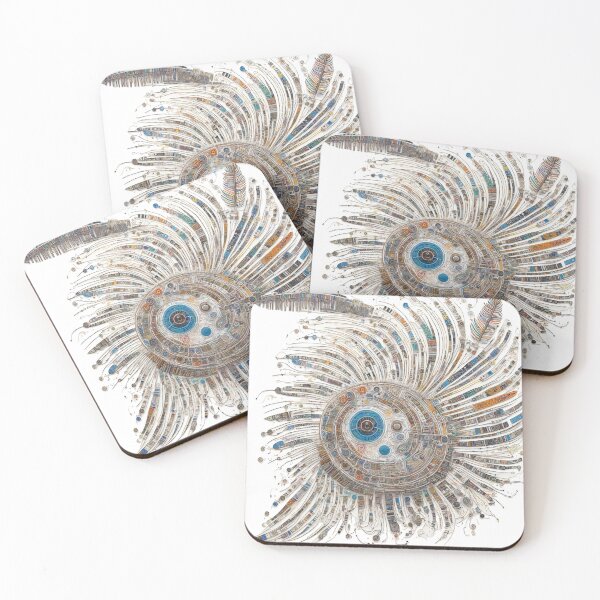 Item preview, Artistic image, unreal, feather, electrical circuit designed and sold by Natcharee.