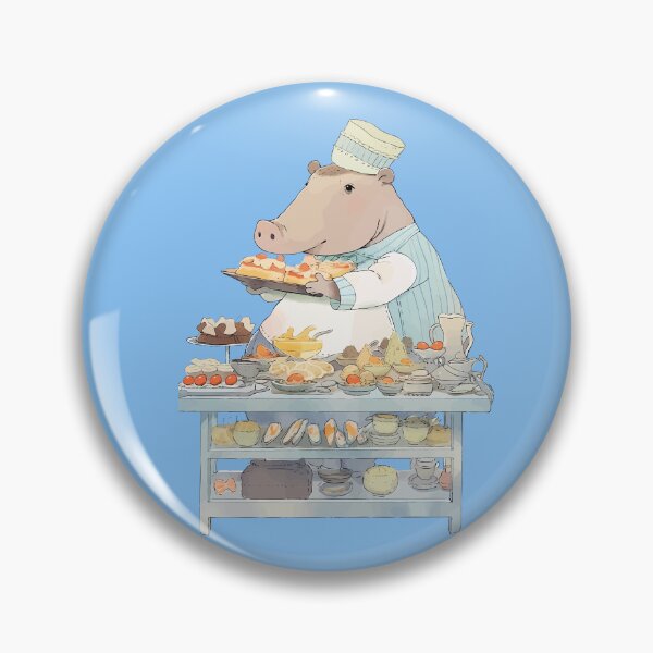 Item preview, Hippo chef 000010 designed and sold by LINLINTAIYNG88.