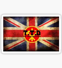 Time travellers Division Sticker