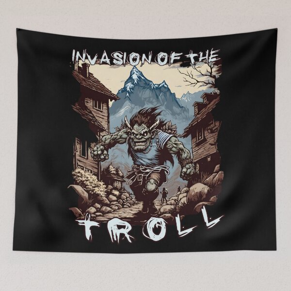 Item preview, Invasion of the troll designed and sold by SidTastic .